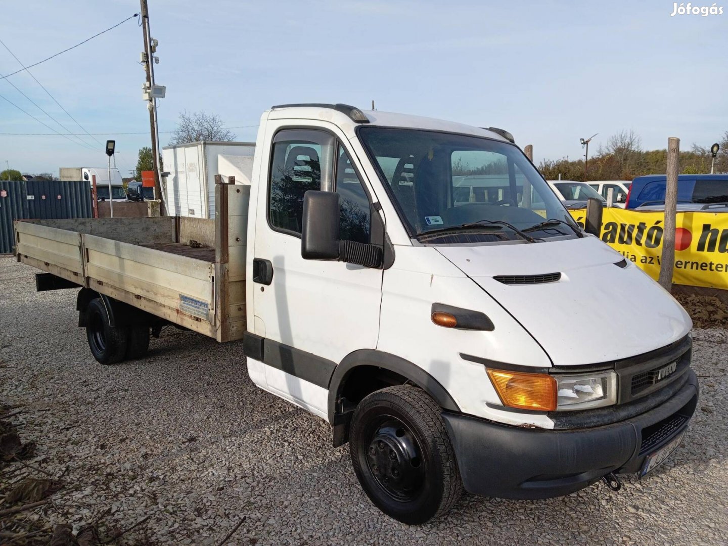 IVECO Daily 35 C 13 5.30-as platóval.Friss műsz...