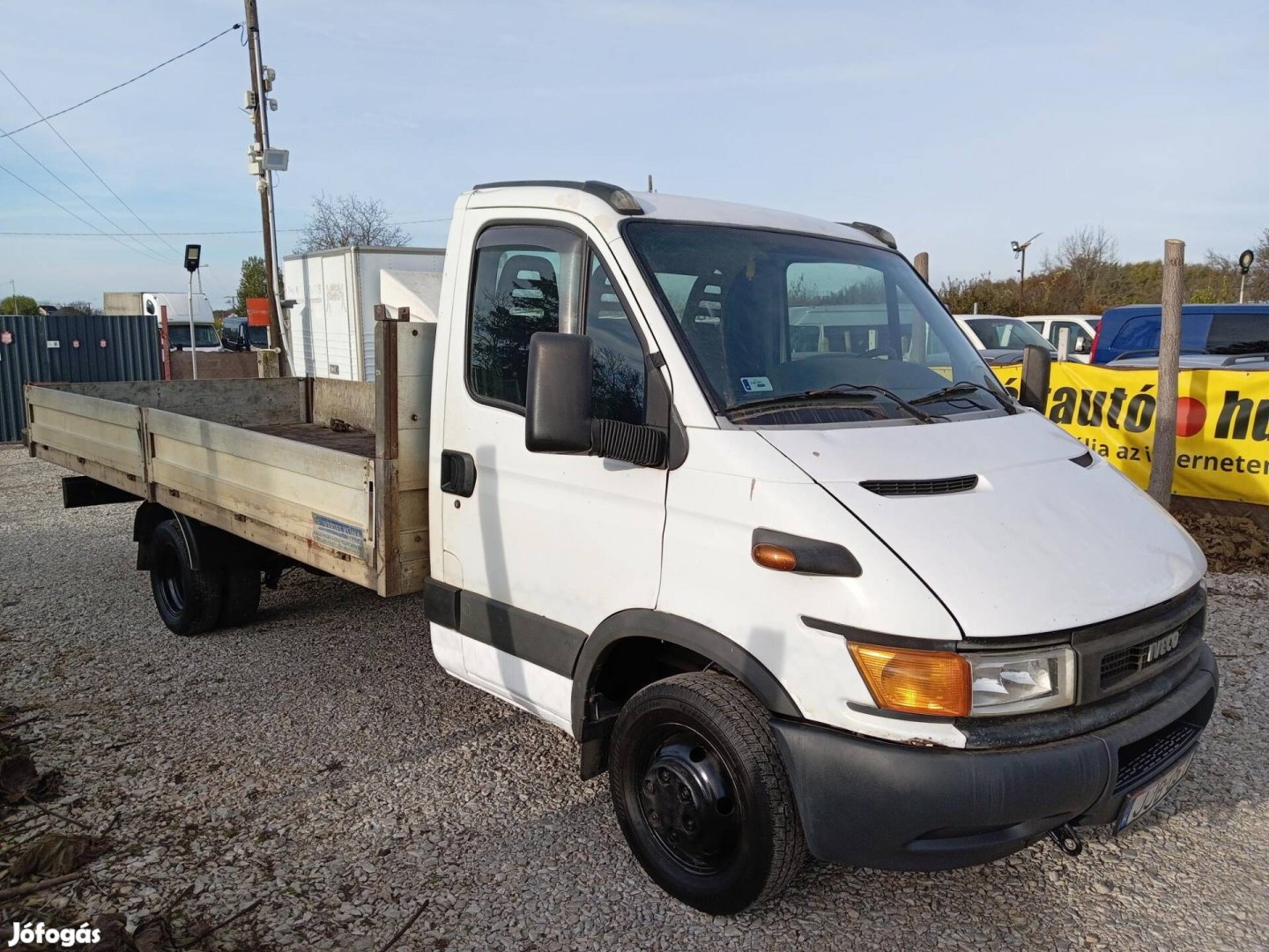 IVECO Daily 35 C 13 5.30-as platóval.Friss műsz...