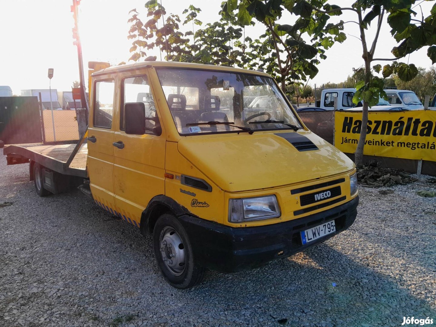 IVECO Daily 35 C 13 D 5.50-es platóval. Duplake...