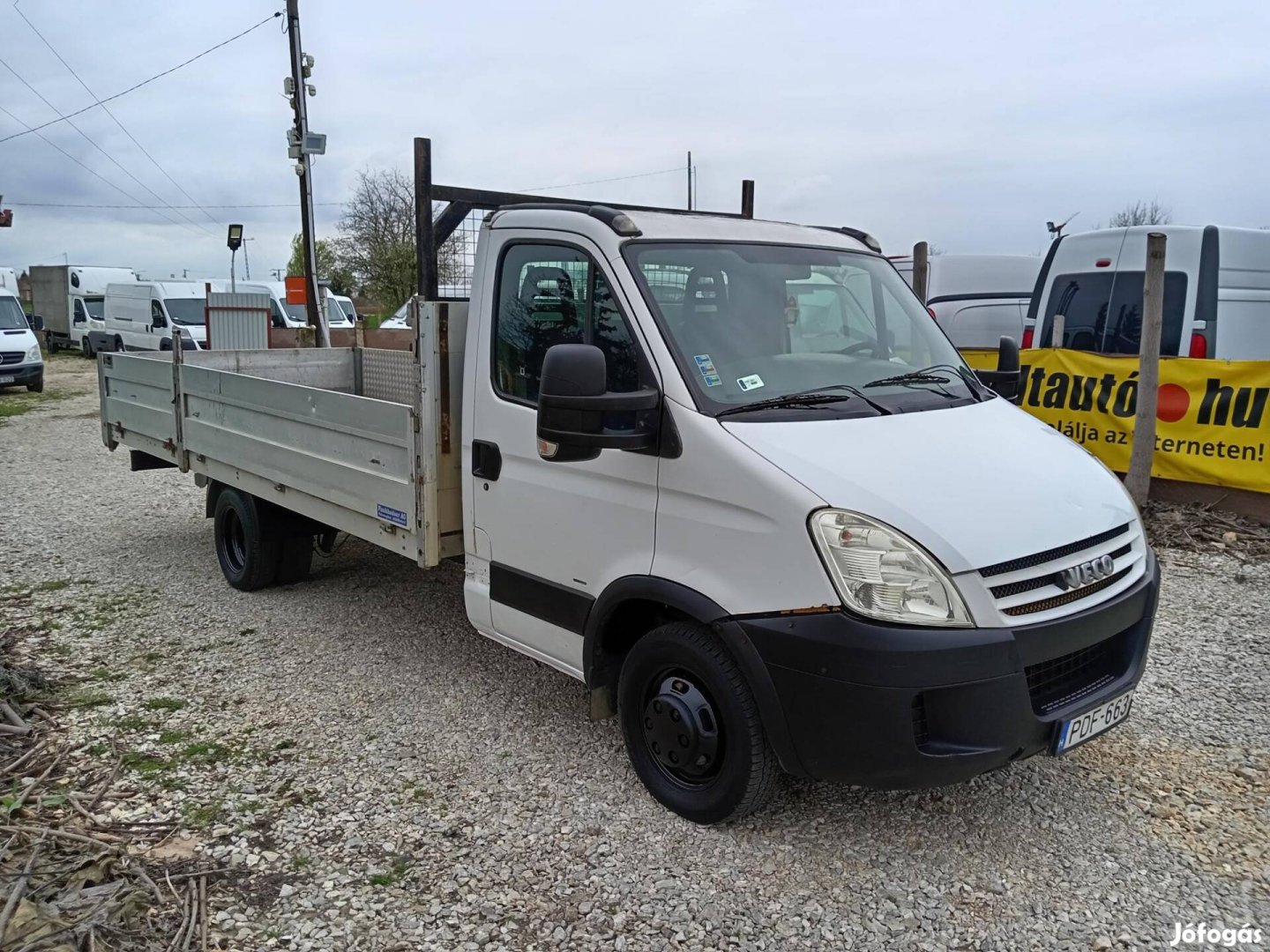 IVECO Daily 35 C 15 3450 5 méteres plató.Friss...