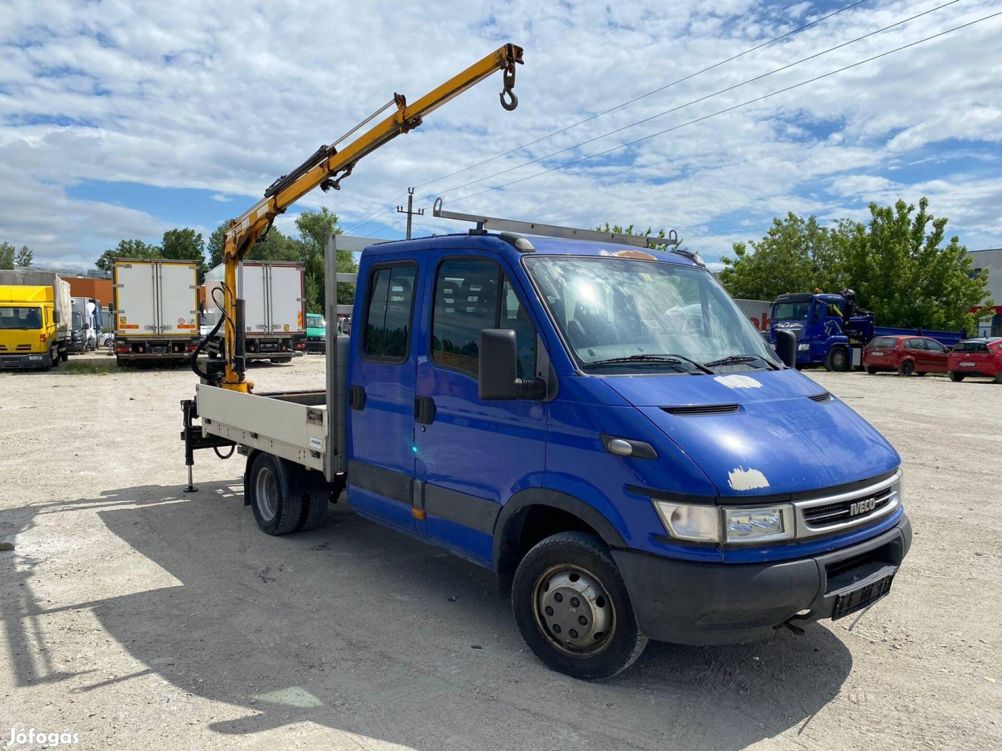 IVECO Daily 35 C 17 Doka Platós - Darus Hiab 022T