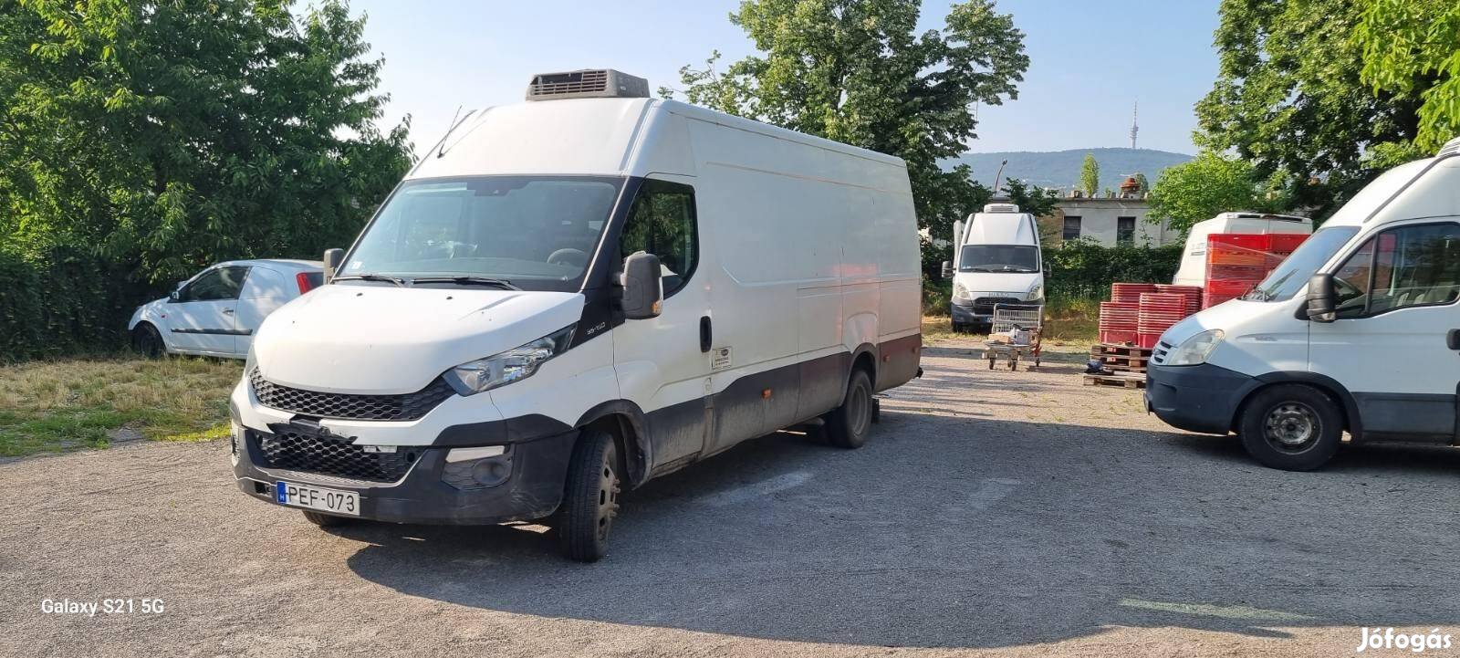 IVECO Daily 35 S 17 3750 Carrier raktérhűtő. 29...