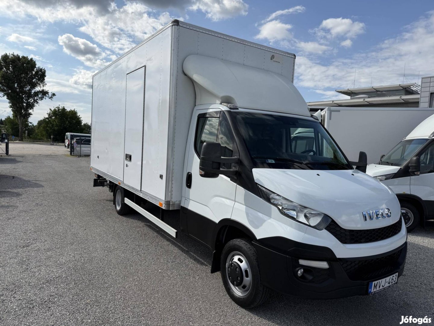 IVECO Daily 50C21 5m Doboz-emelőfal