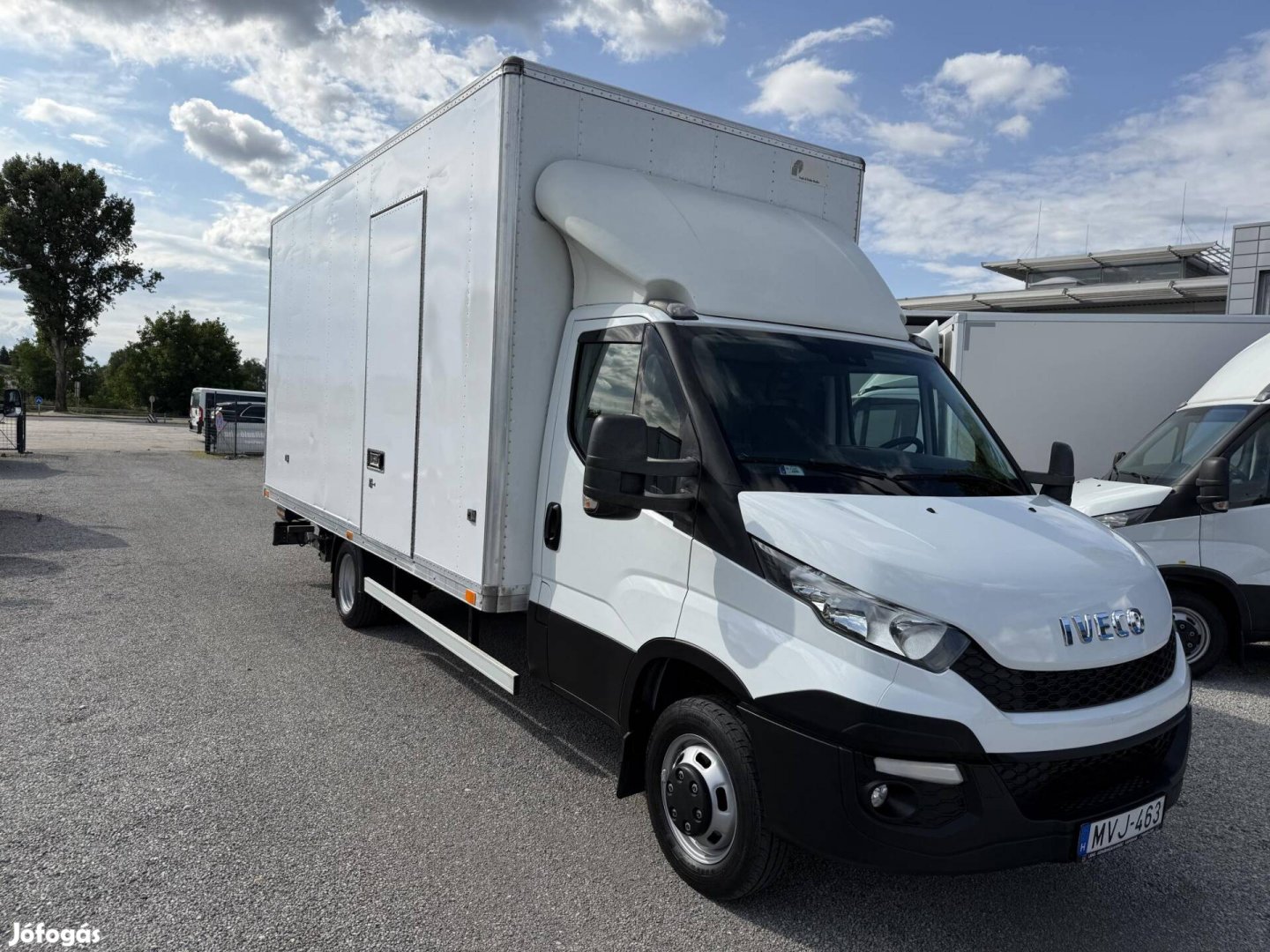 IVECO Daily 50C21 5m Doboz-emelőfal