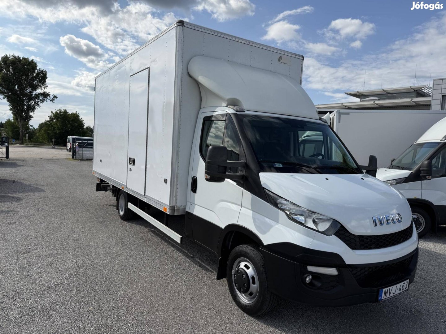 IVECO Daily 50C21 5m Doboz-emelőfal