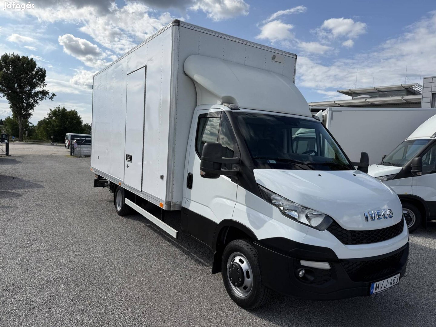 IVECO Daily 50C21 5m Doboz-emelőfal