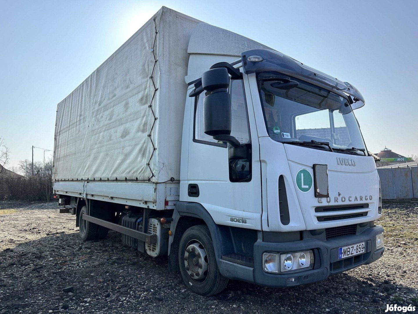 IVECO Egyéb Eurocargo 80E18 - Küffer Platós