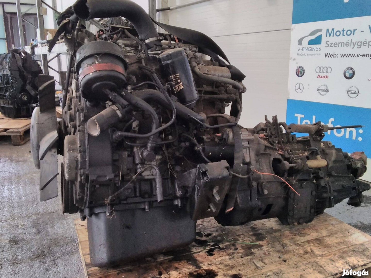 IVECO F1CE0481A bontott motor