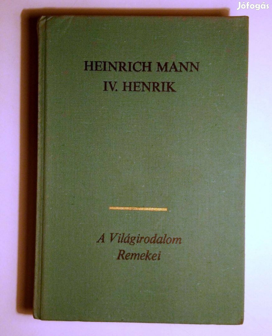 IV. Henrik III. (Heinrich Mann) 1979 (8kép+tartalom)