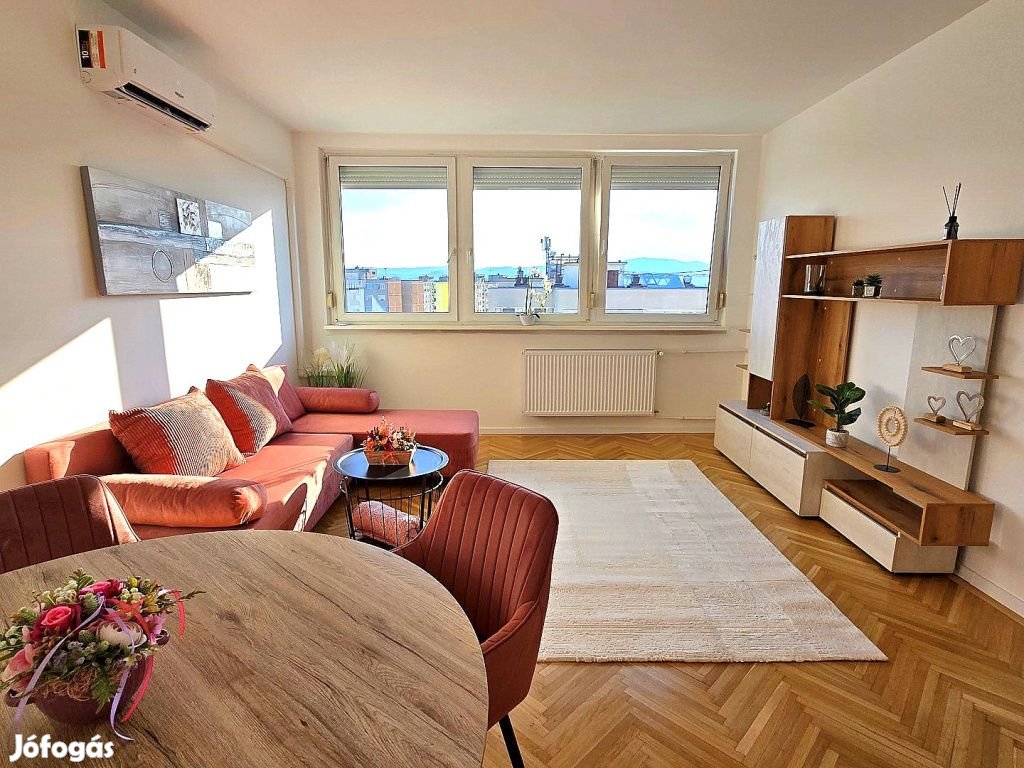 IV. Kerület, Rózsa utca, 46 m2-es, 10. emeleti, társasházi lakás
