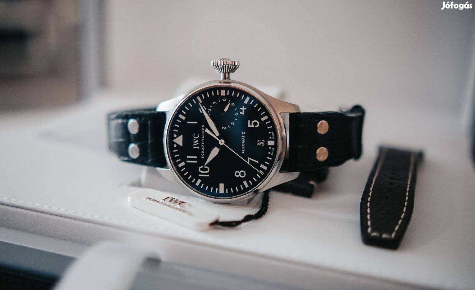 IWC Big Pilot 46mm IW500901 IW5009-01 2014-es vásárlás doboz+kártya