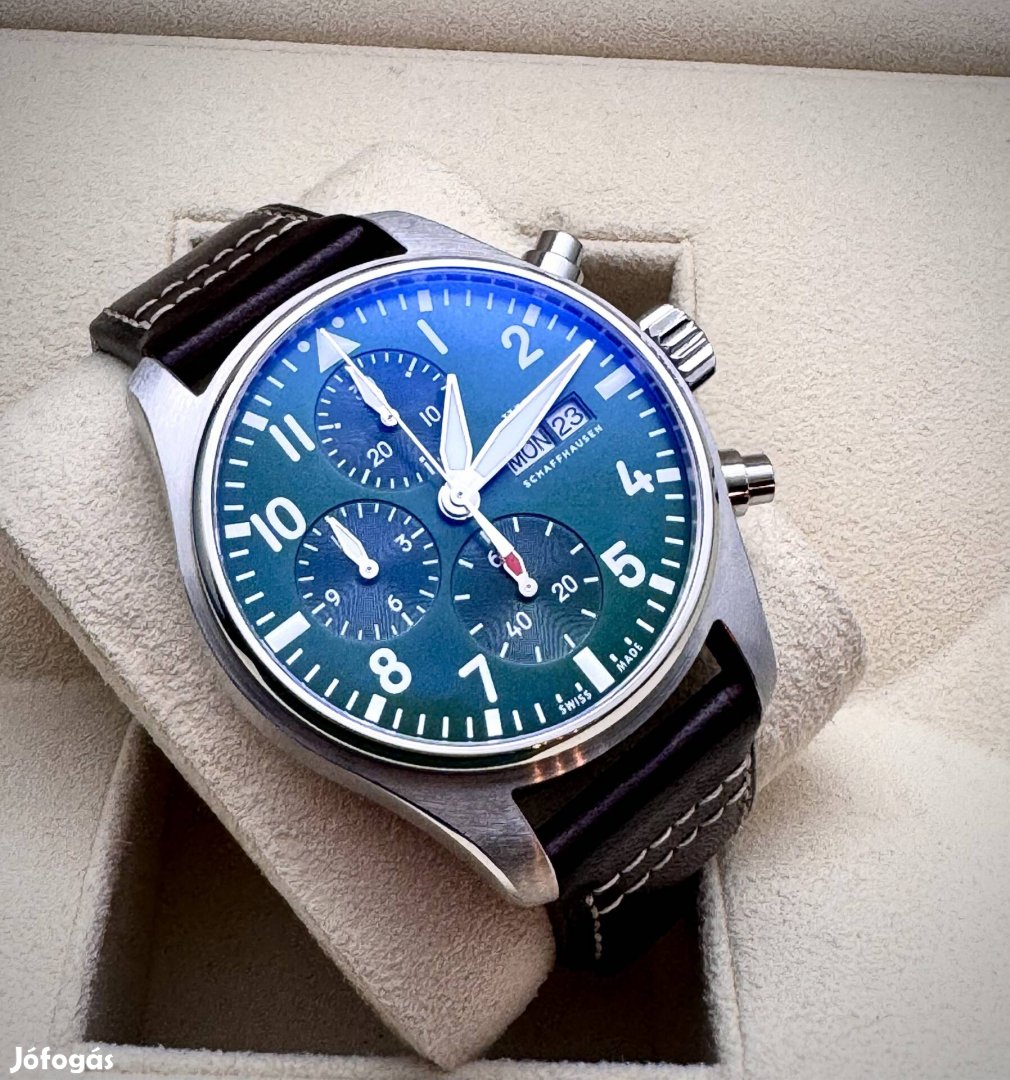 IWC Pilot Chronograph 41 green dial