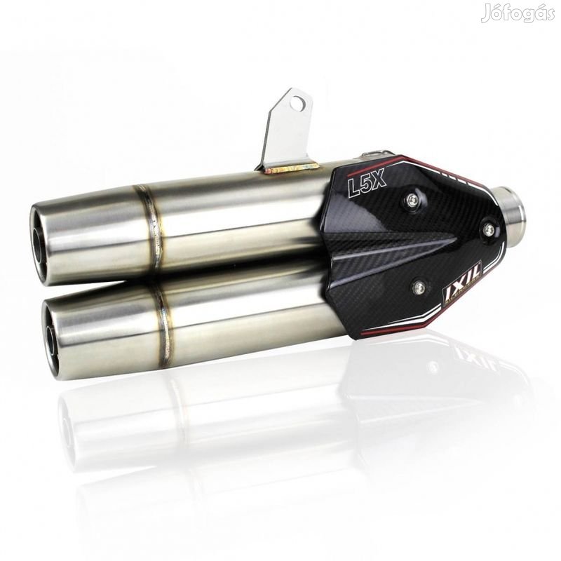 IXIL Dual Hyperlow XXL L5X teljes kipufogórendszer, polírozott rozsdam