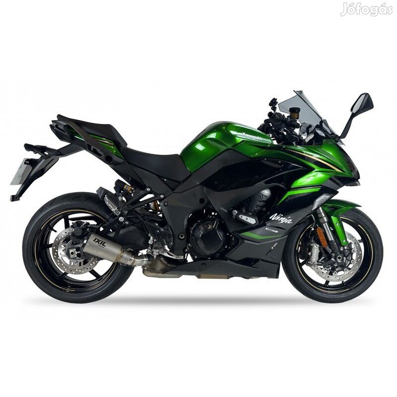 IXIL Race Xtrem RB Slip On kipufogódob, fekete rozsdamentes acél