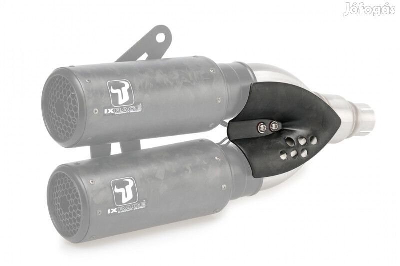 IXRACE hővédő DCX2 Doubleexit Carbon kovácsolt