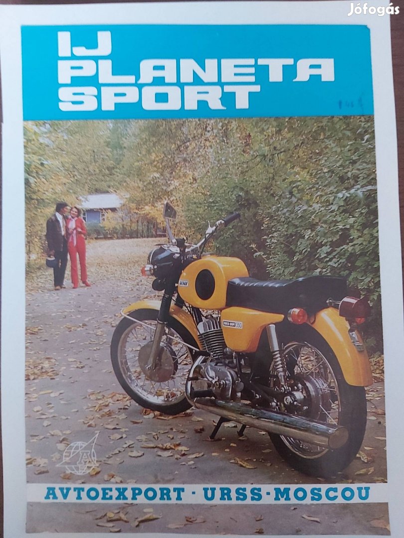 IZS Planeta sport eredeti Avtoexport prospektus 