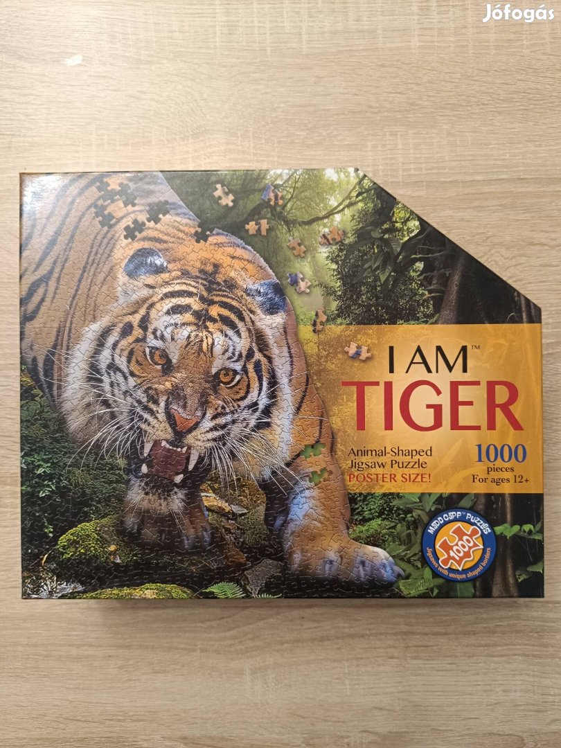 I AM Tiger Puzzle 1000 db-os