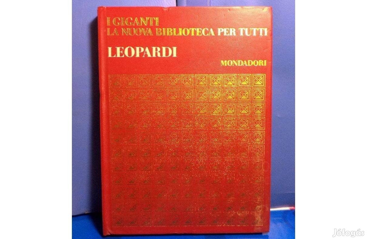 I Giganti : Giacomo Leopardi