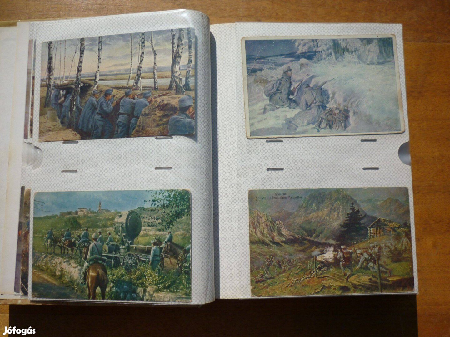 I-II. Világháborús képeslap gyűjtemény.9x14.cm.156.db