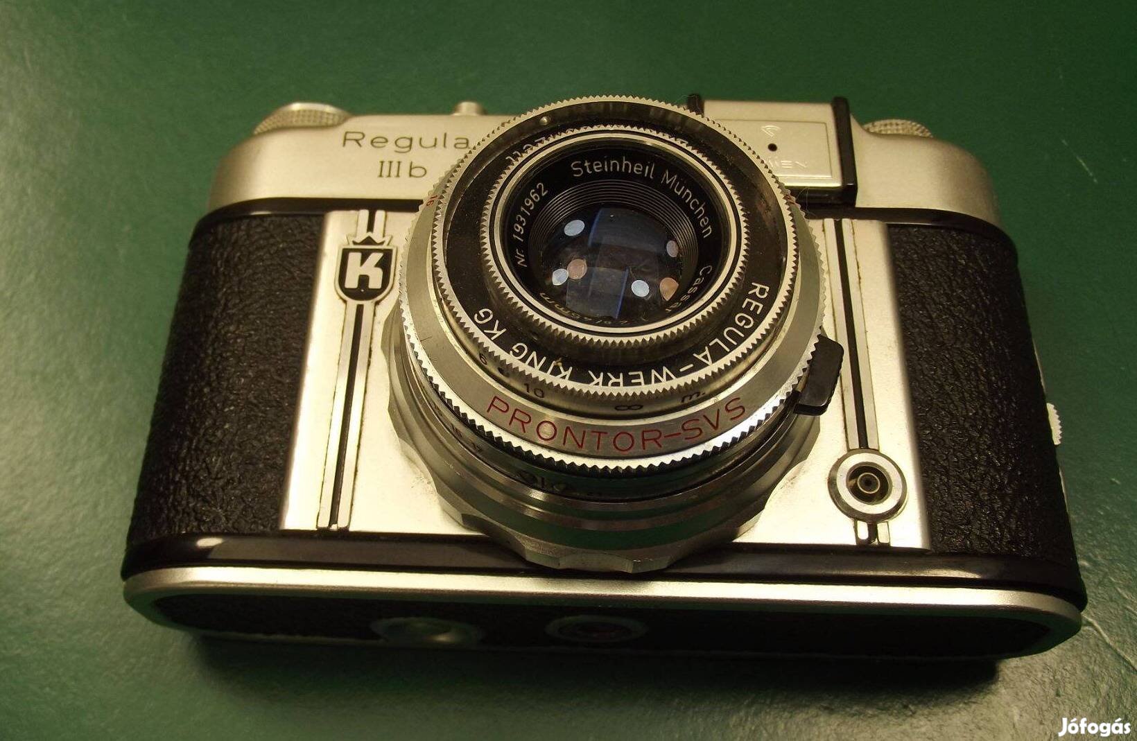 I King Regula III b Fényképezőgép Cassar 45 MM Objektívvel