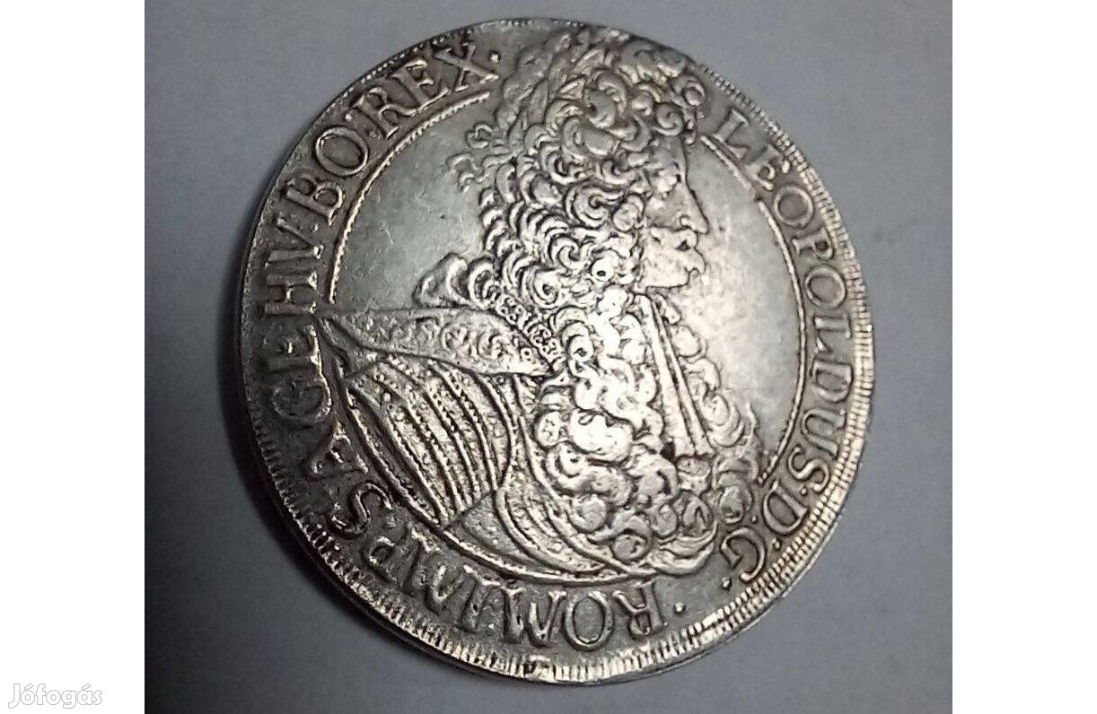 I.Lipót ezüst tallér 1698. másolat!