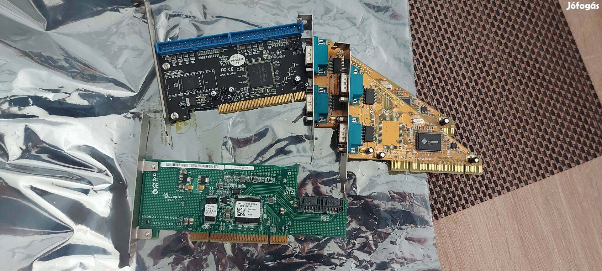 I/O PCI bővítő kártyák (raid, serial, usb)