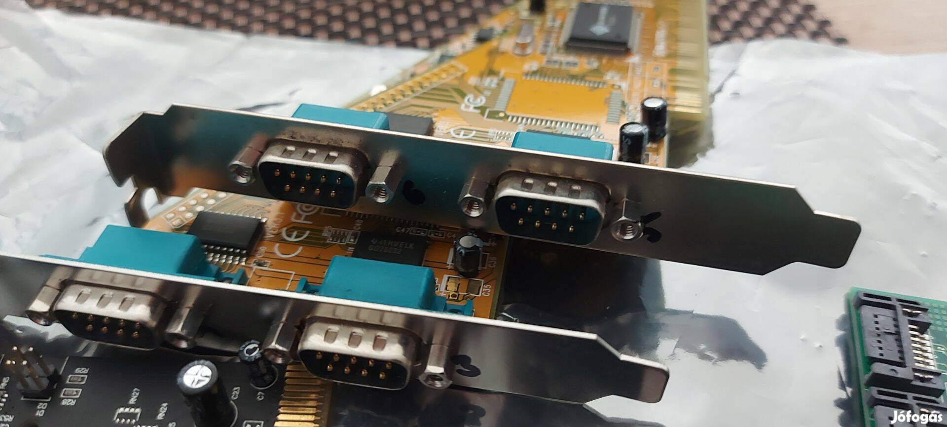 I/O PCI bővítő kártyák (serial, usb)