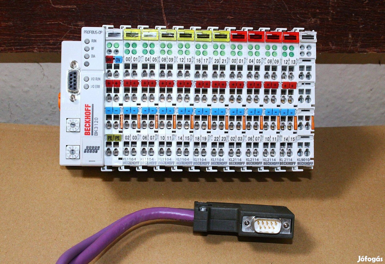 IO és terepi buszrendszer busz terminál Beckhoff 7286