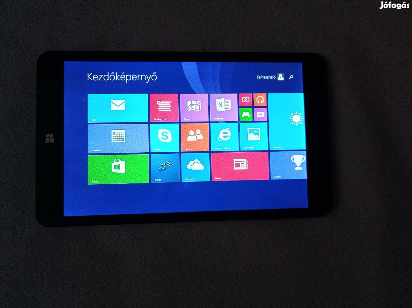 I-Onik Windows tablet 8" ajándék tokkal