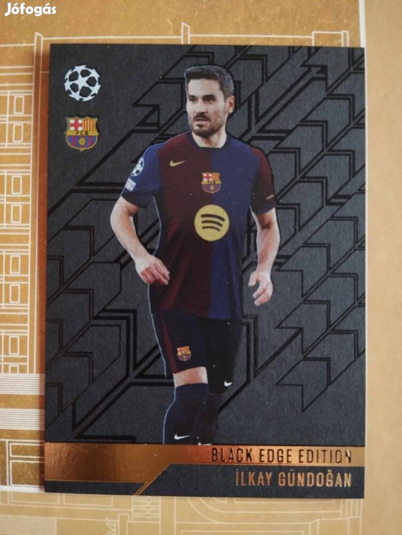 I. Gündogan (Barcelona) Black Edge Bajnokok Ligája 2024/25 kártya