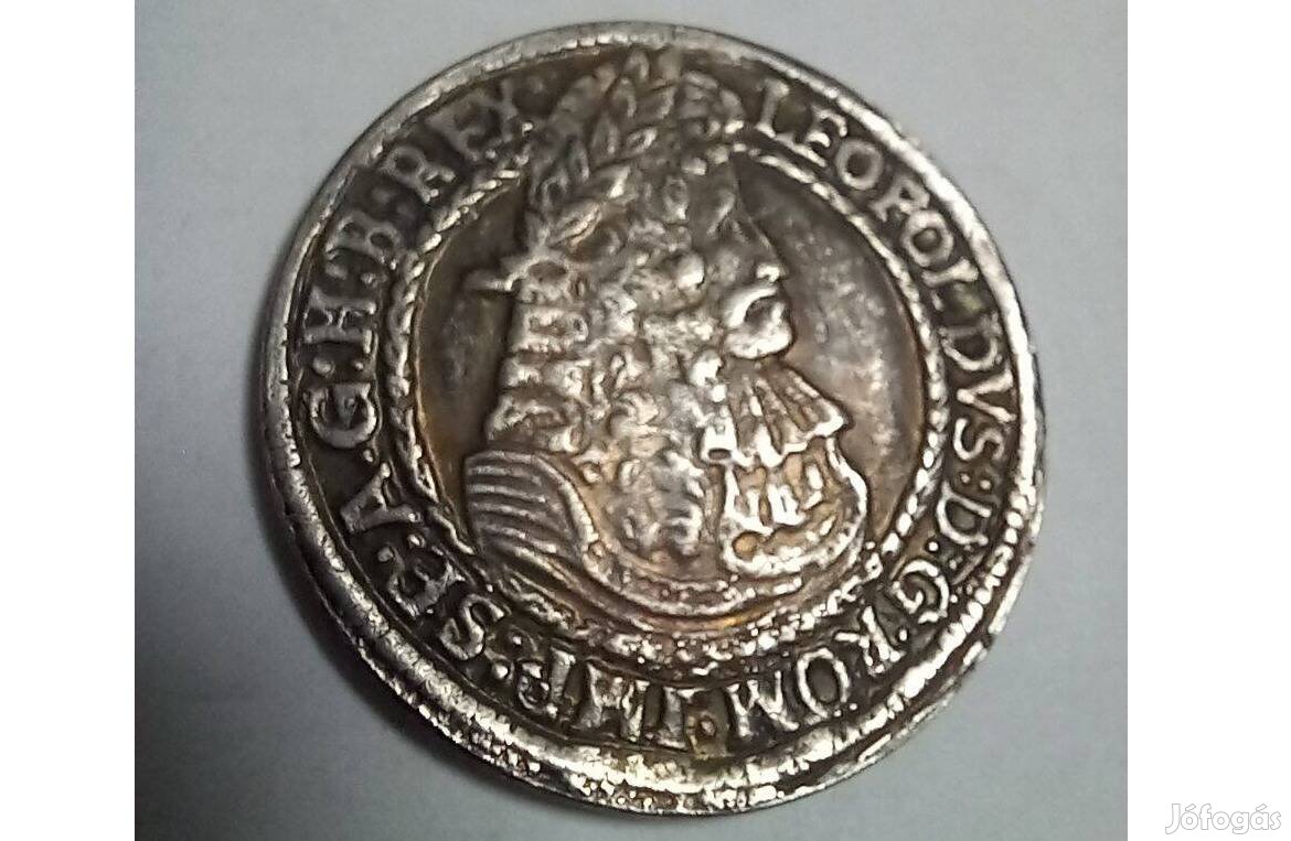 I. Lipót ezüst tallér 1670. másolat!