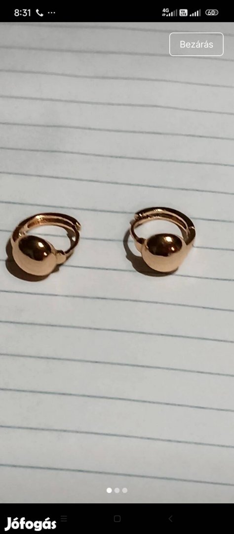 I osztályú antiallergén ékszer fémérzékenyeknek