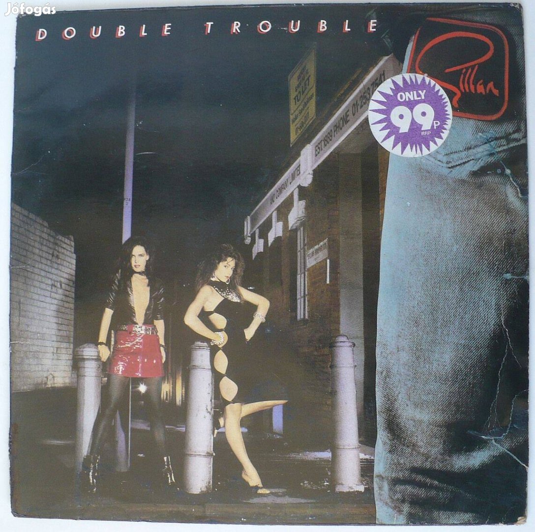 Ian Gillan: Double Trouble (hard rock LP, csak a stúdiólemez!)
