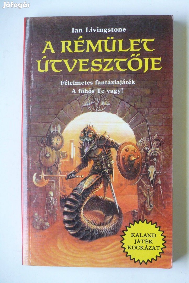 Ian Livingstone: A rémület útvesztője (Kaland Játék Kockázat - könyv)
