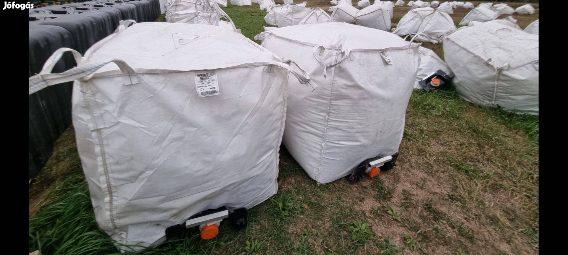 Ibc 1000 literes Big beg zsák folyékony anyagok szállítására 1500 Ft