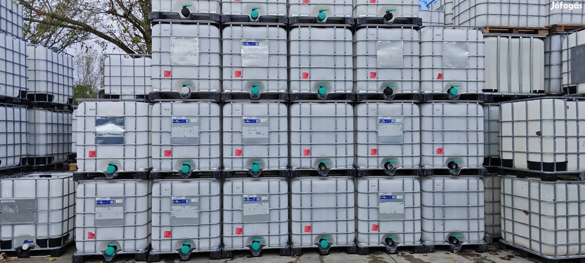 Ibc 1000 literes műanyag tartály tartályok 