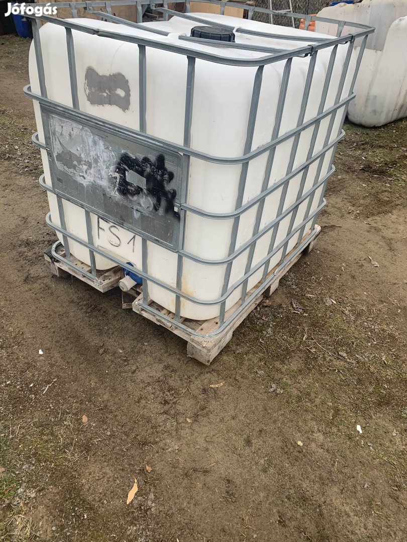 Ibc tartály,1000 literes 