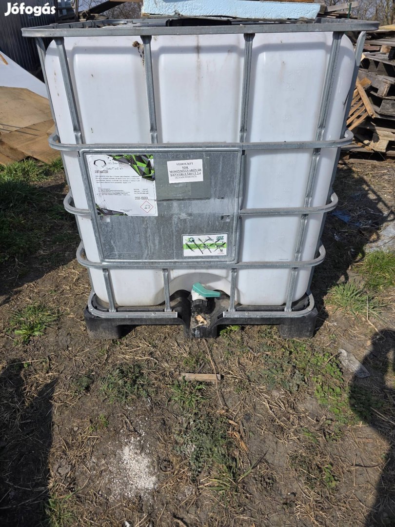 Ibc tartály eladó.