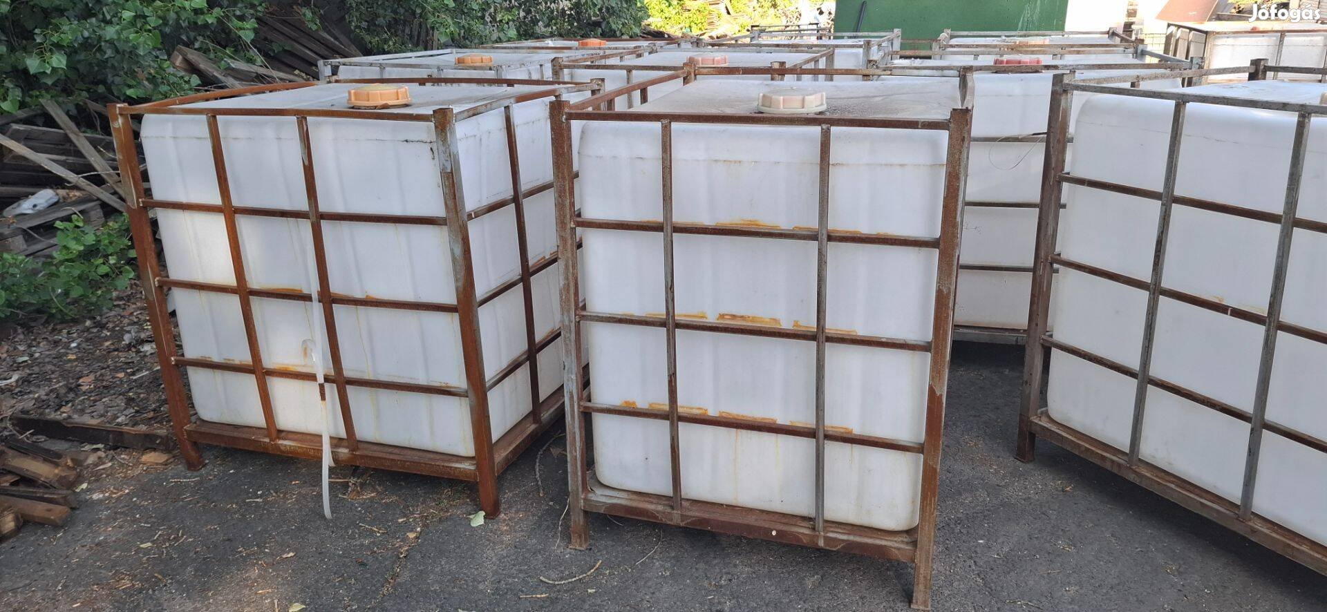 Ibc tartályok alsó csap nélküliek