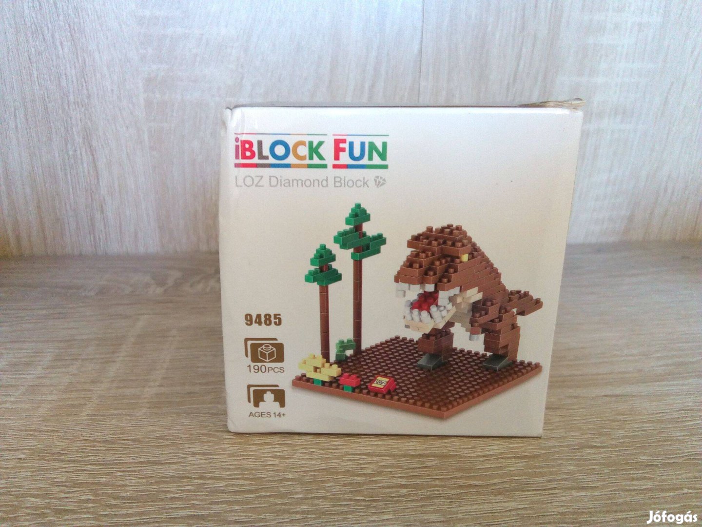 Iblock Fun dínó (T-rex) mini építőkocka szett