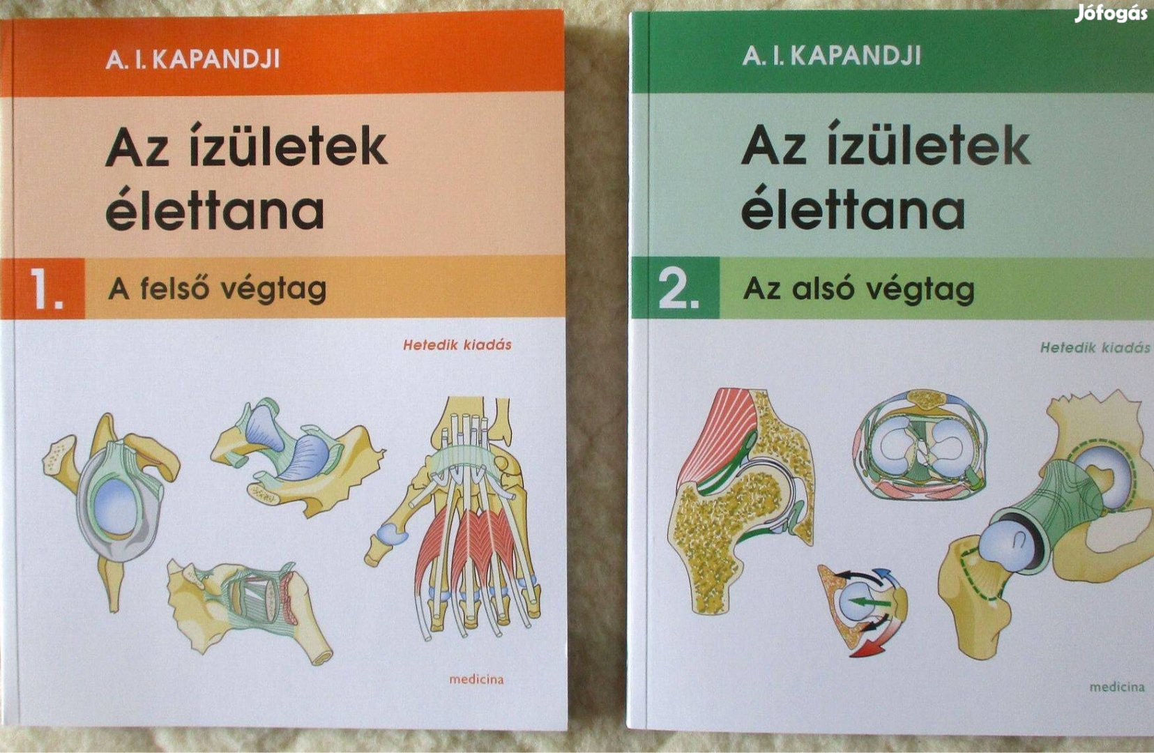 Ibrahim A. Kapandji: Az ízületek élettana I-III