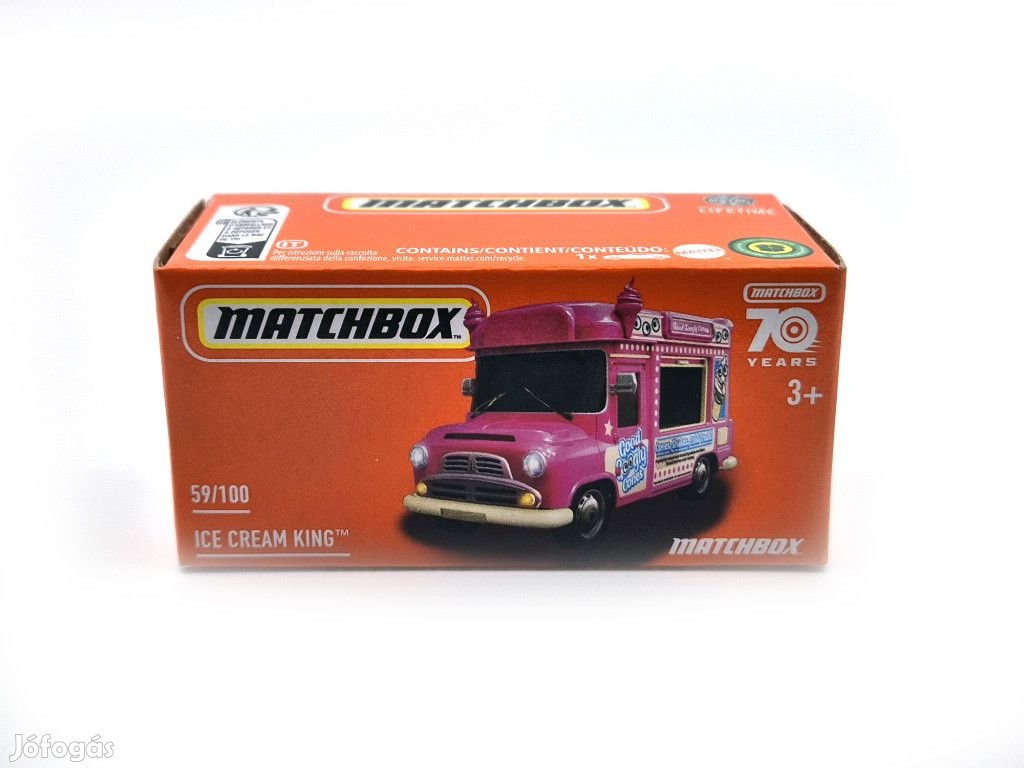 Ice Cream King - 59/100 -  Matchbox - 1:64