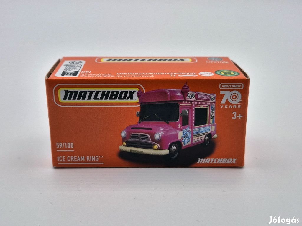 Ice Cream King - 59/100 -  Matchbox - 1:64