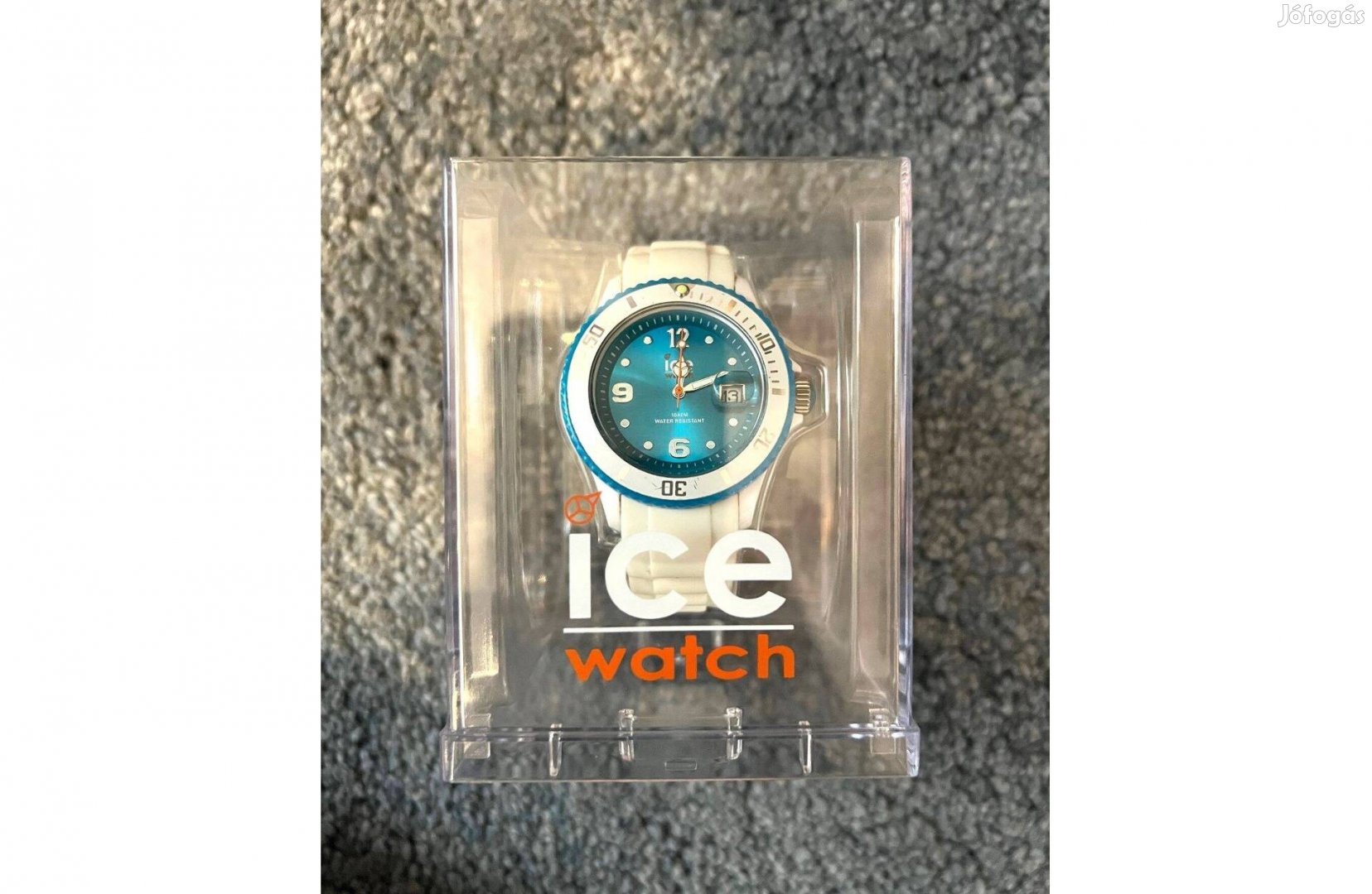 Ice-watch kvarcóra, nemesacél korona, hátlap és csatok, kristály üveg