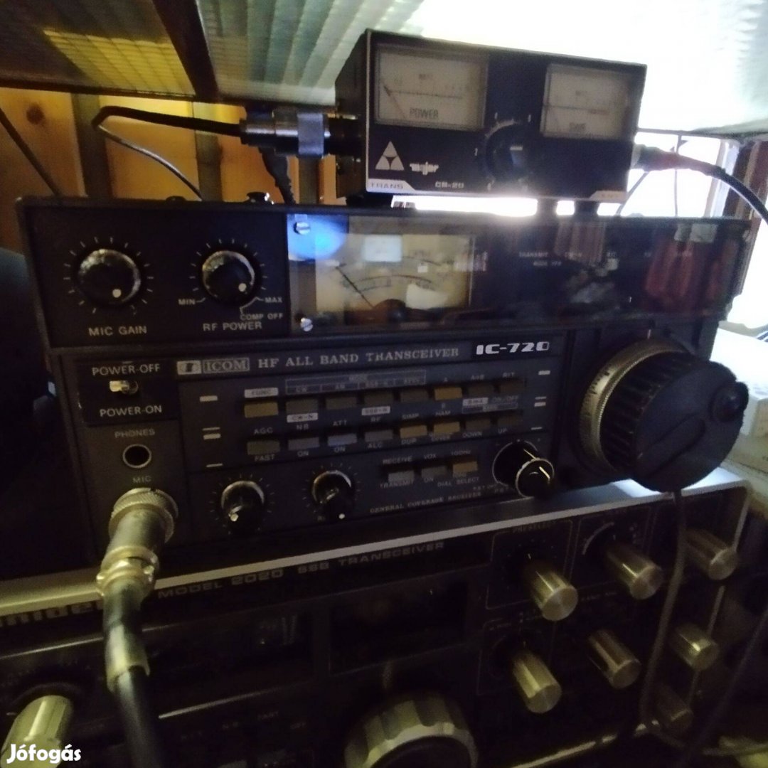 Icom 720 adó vevő