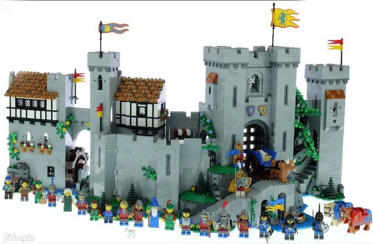 Icons 10305 lepin Castle Oroszlánlovagok Kastélya Vár 4514db lego Új