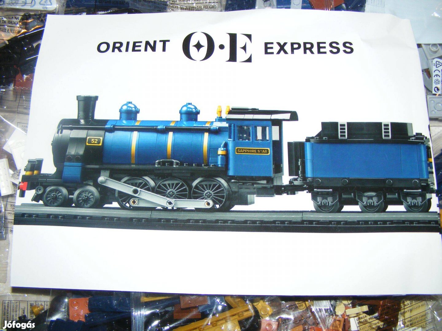 Ideas Creator Train 21344 Orient Express vonat 2540db Lego Új