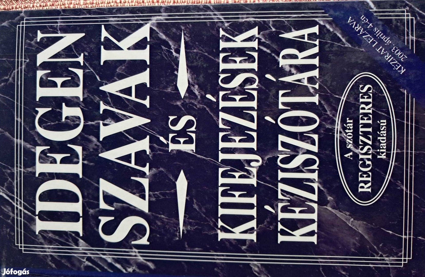 Idegen Szavak És Kifejezések Kéziszótára