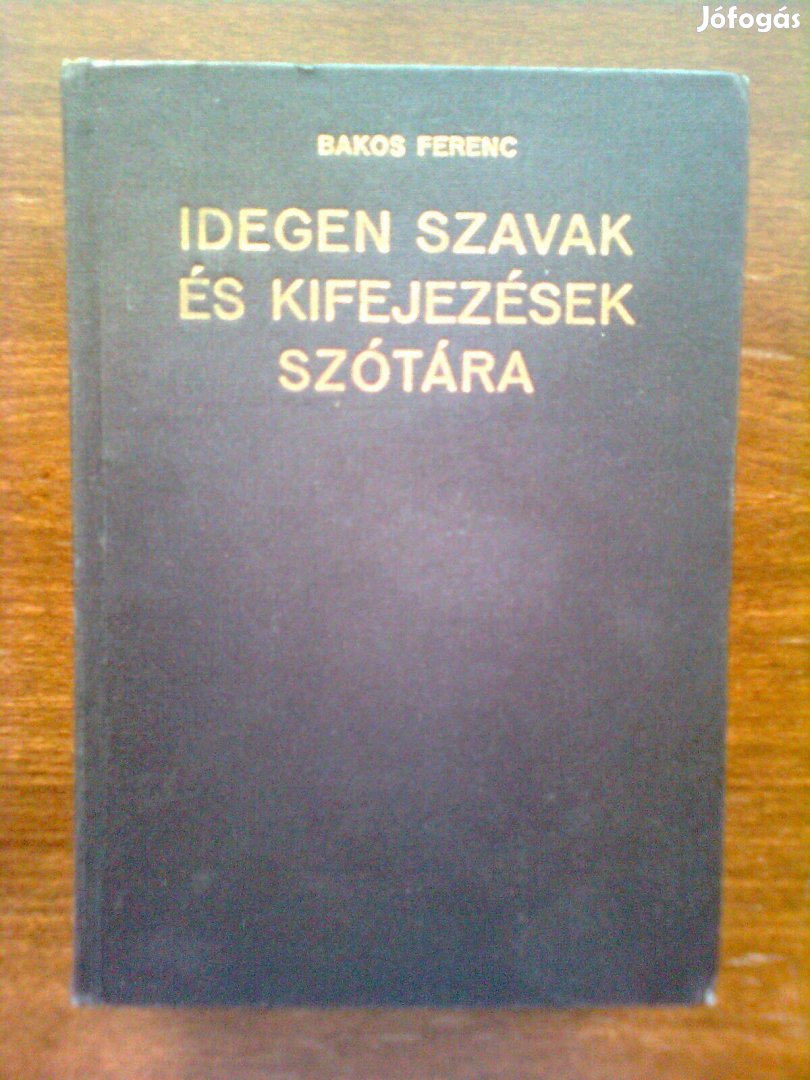 Idegen szavak és kifejezések szótára