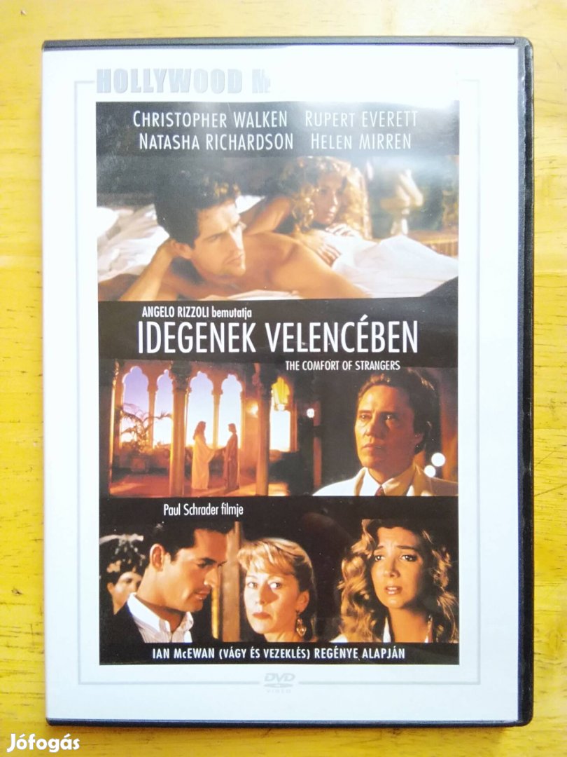 Idegenek Velencében újszerű dvd Christopher Walken 